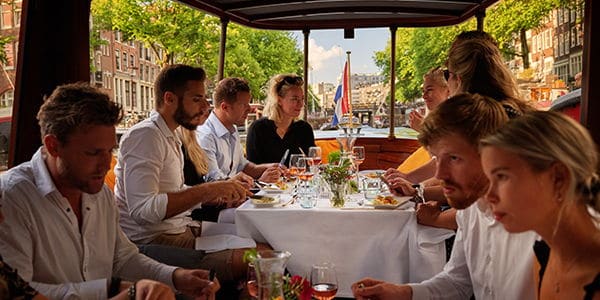Eten website Tapas boot Amsterdam