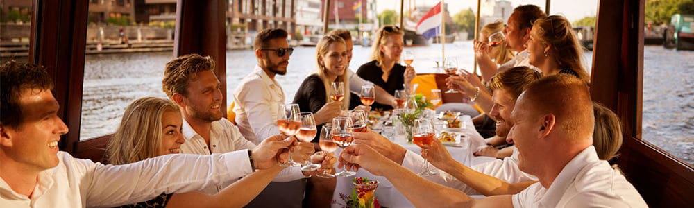 header brunch Wijnproeverij boot Amsterdam header