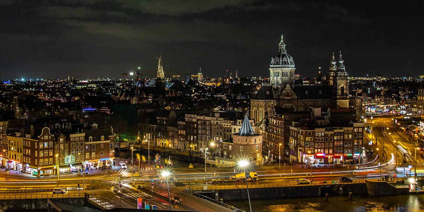 Amsterdam in de nacht
