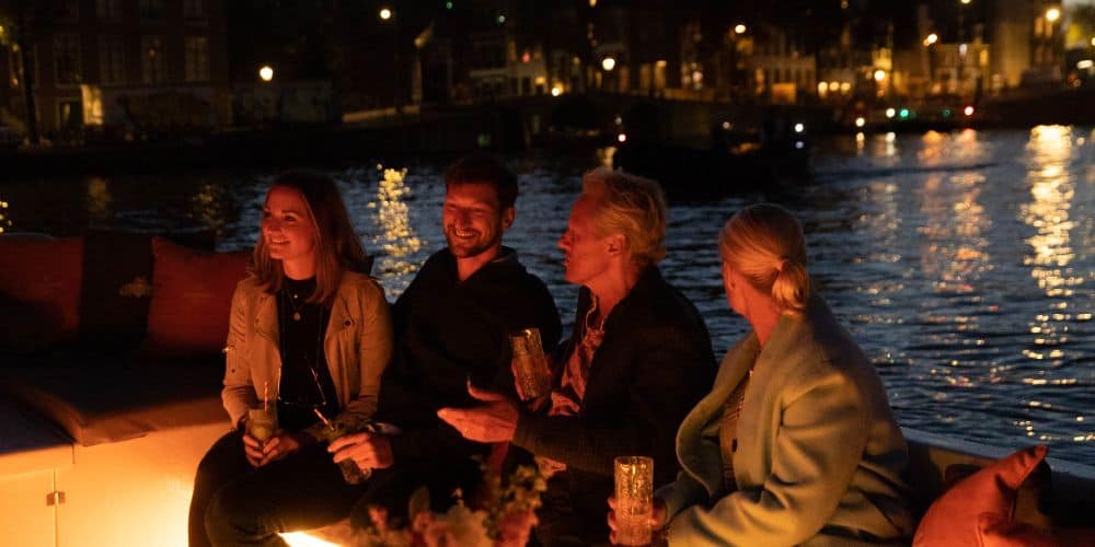Luxe avond rondvaart gezelligheid