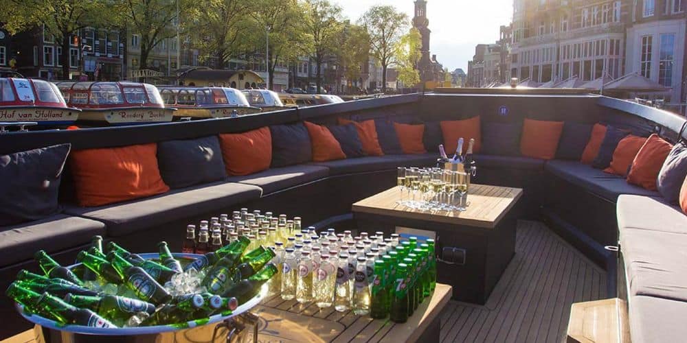 Drinken partyboot 1 Partyboot Amsterdam