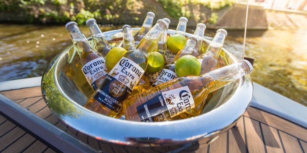 Mexicaanse boot Corona drinken 1 Corona Mexicaanse sloep
