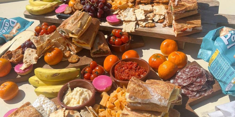 Luxe lunch op de boot Luxe lunch op de boot