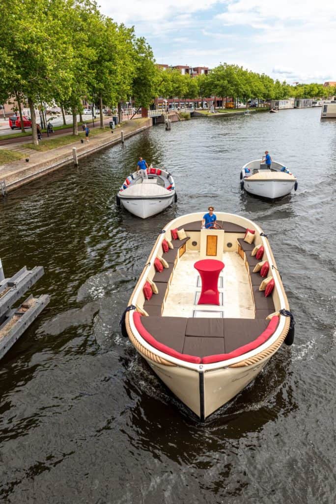 Haarlem verkennen per boot 1 Haarlem per boot verkennen