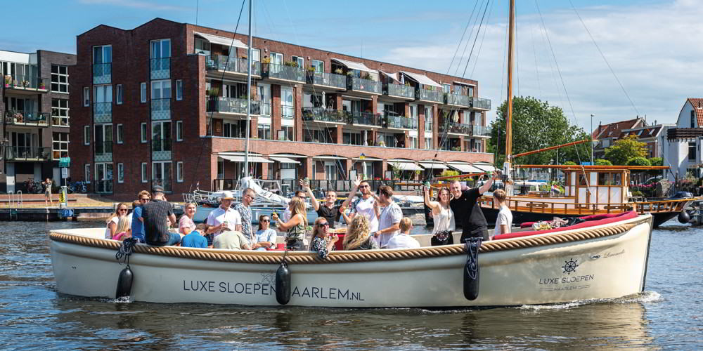 Sloep huren in Haarlem Tekengebied 1 Vrijgezellenfeest Haarlem vrouwen