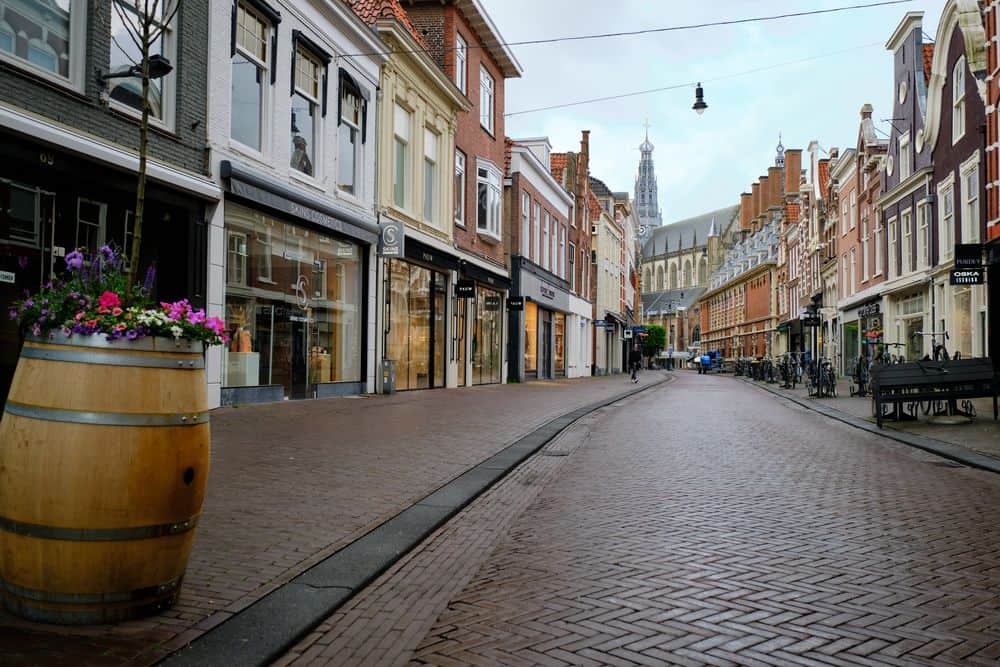 Winkelstraat Haarlem Winkelstraat in Haarlem