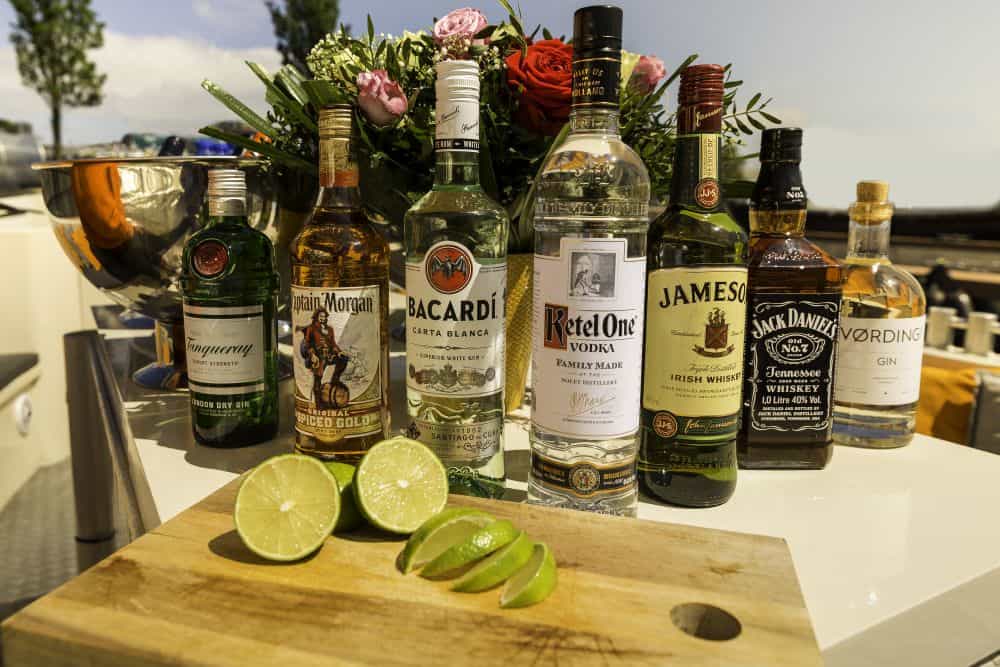 Cocktails op het water Cocktails
