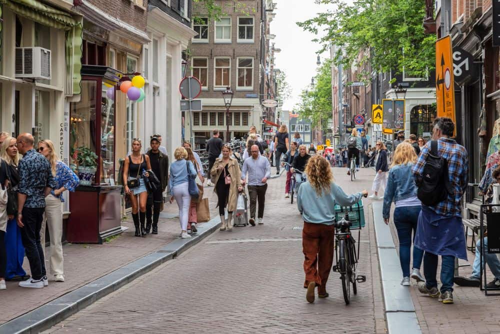 De stad verkennen Erkundung der Stadt während eines Junggesellenabschieds