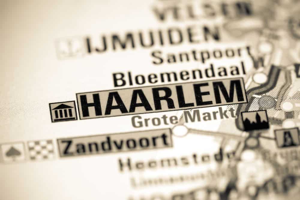 Haarlem kaart vroeger Haarlem kaart vroeger