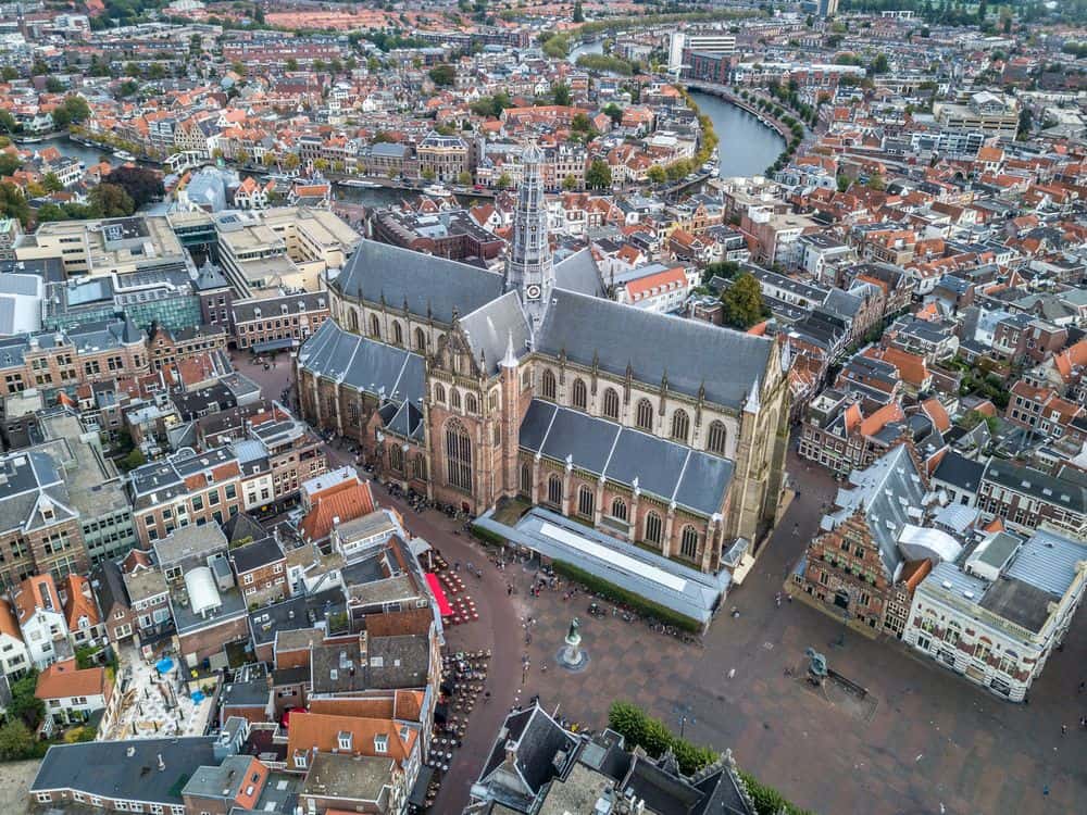 Haarlem centrum 1 Haarlem centrum met uitzicht op grote markt