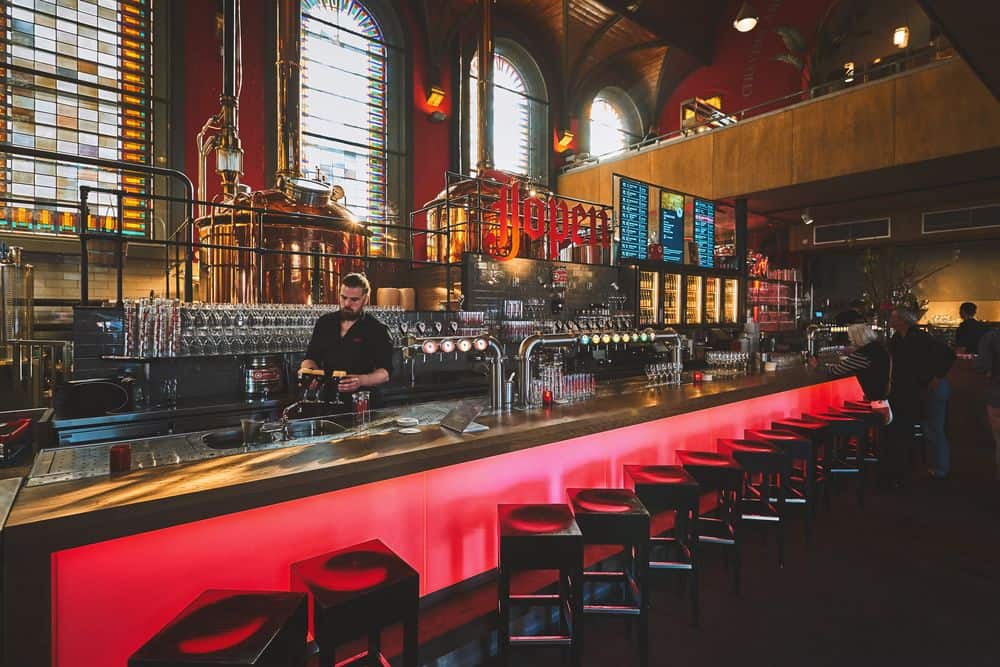 Bar Jopen Jopenkerk Haarlem bar binnen
