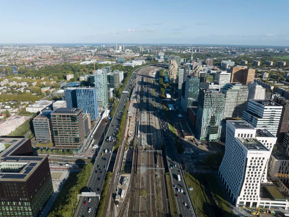 Bedrijven Amsterdam Companies from the sky in Amsterdam