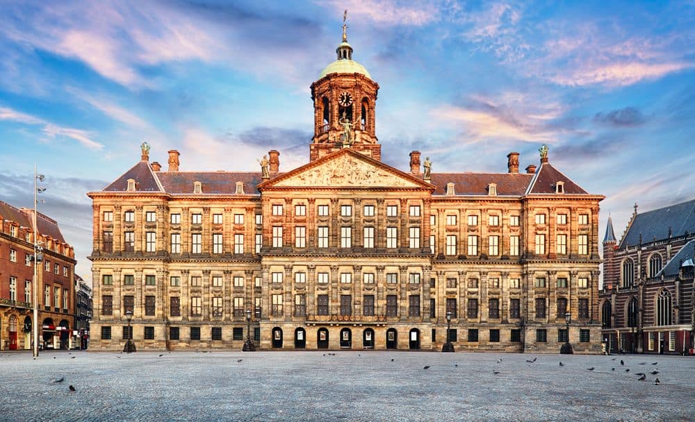 De Dam Amsterdam Koninklijk Paleis op de Dam