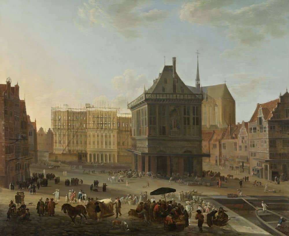 De Dam geschiedenis Ontstaan van Amsterdam