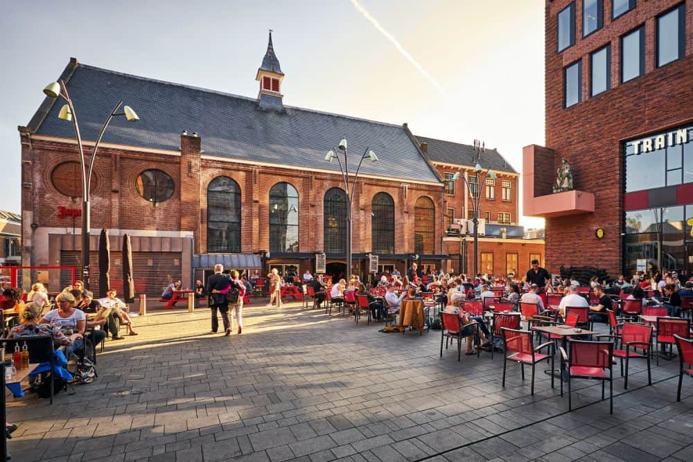 Jopenkerk Haarlem Terras Jopenkerk Haarlem