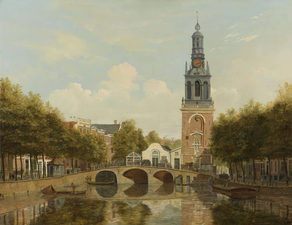 Torensluis en Jan Roodenpoortstoren Amsterdam Torensluis Amsterdam 1829