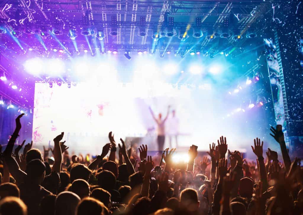 Mensen op een festival 1 Mensen op een festival