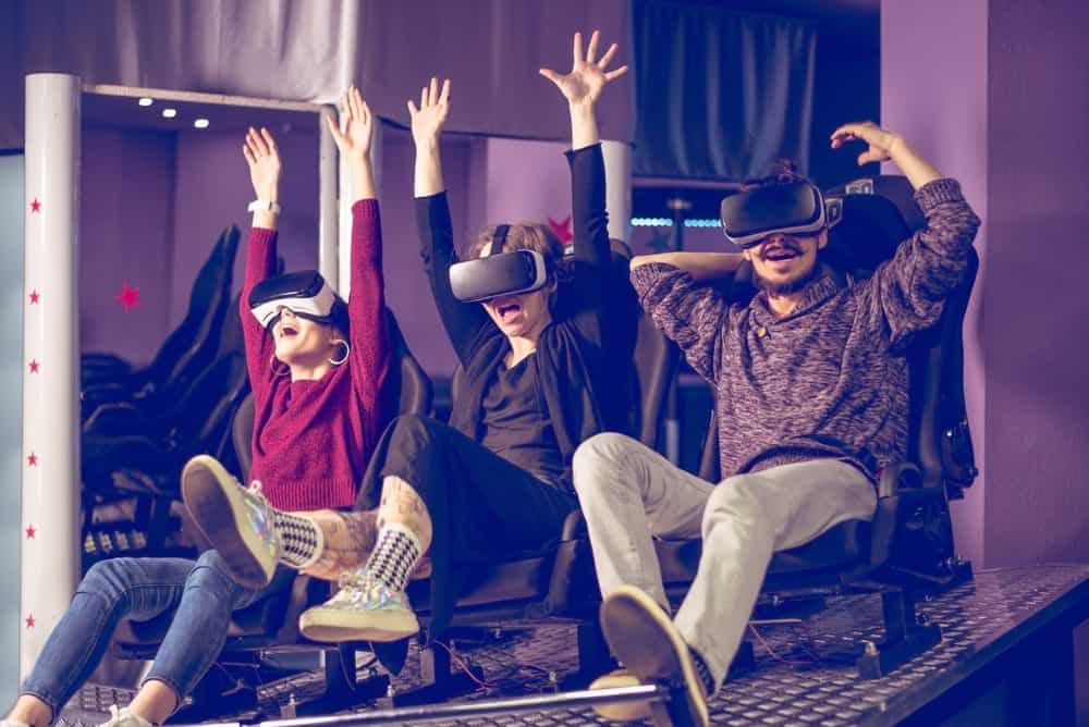 5D ervaring People in a 5D experience