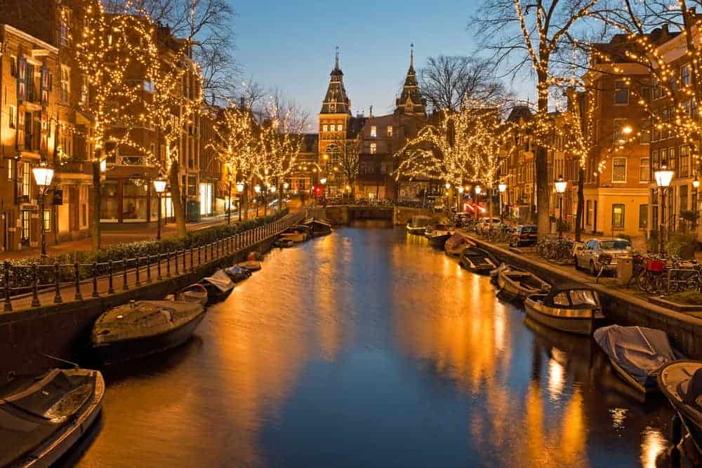 Amsterdam in de avond 1 Amsterdam in de avond