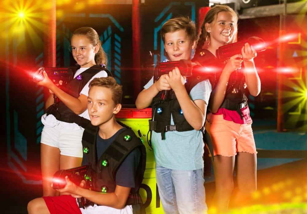 Kinderen lasergamen Kinder Lasergaming