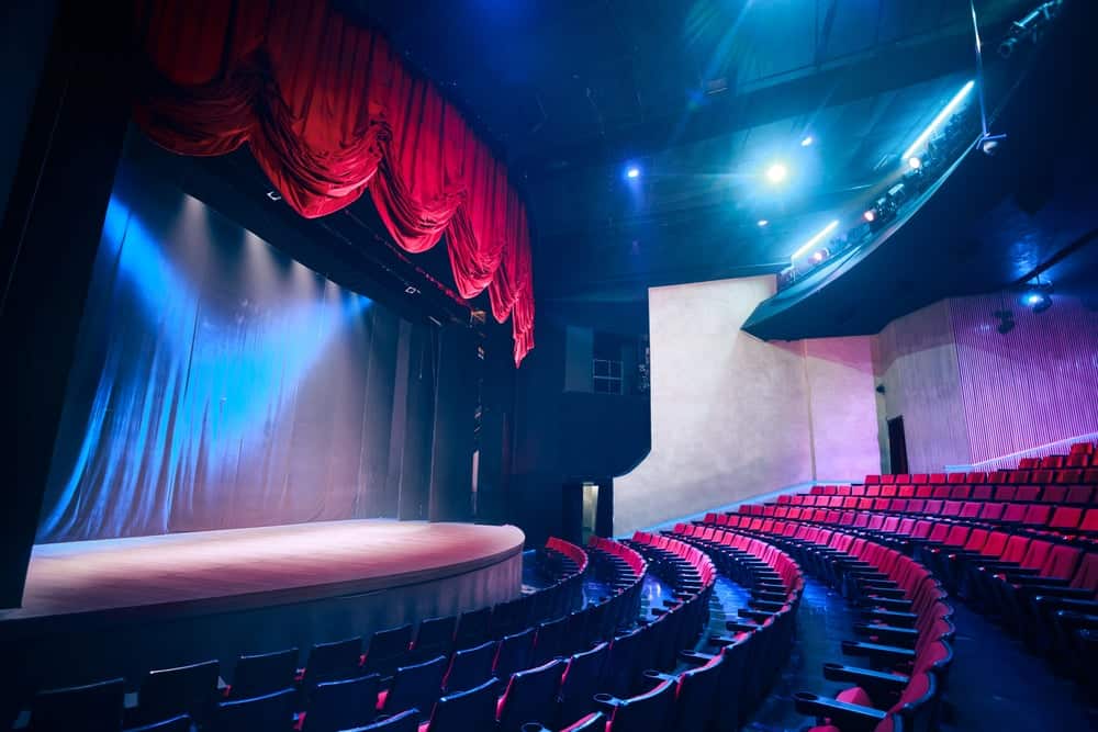 Theaterzaal Theaterzaal podium