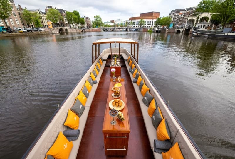 Bartolotti boot 5 Barlotti boot zonder dak Amsterdam