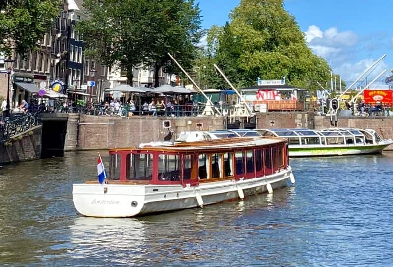 Iris boot 2 Iris boot Amsterdam achterkant