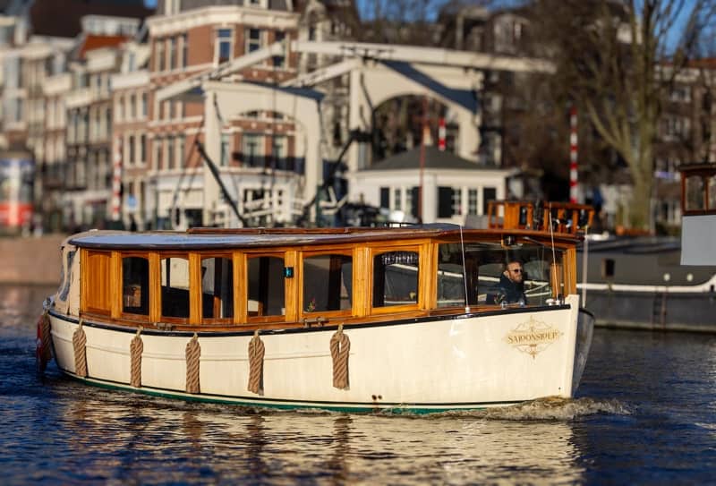 Saloonsloep boot 1 Saloonsloep boot Amsterdam